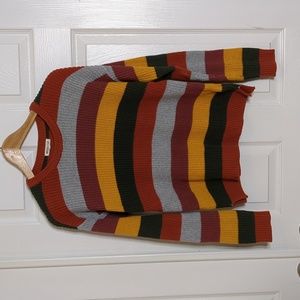 Margeaux & Ellie Striped Pullover Sweater